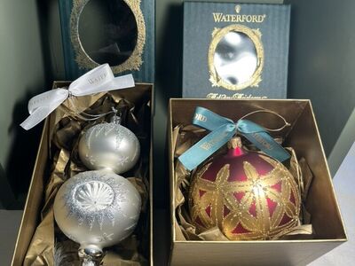 Waterford Holiday Heirlooms Ornaments