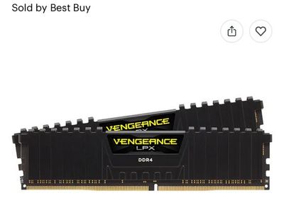 Corsair 16gb ram 3600 mhz c18