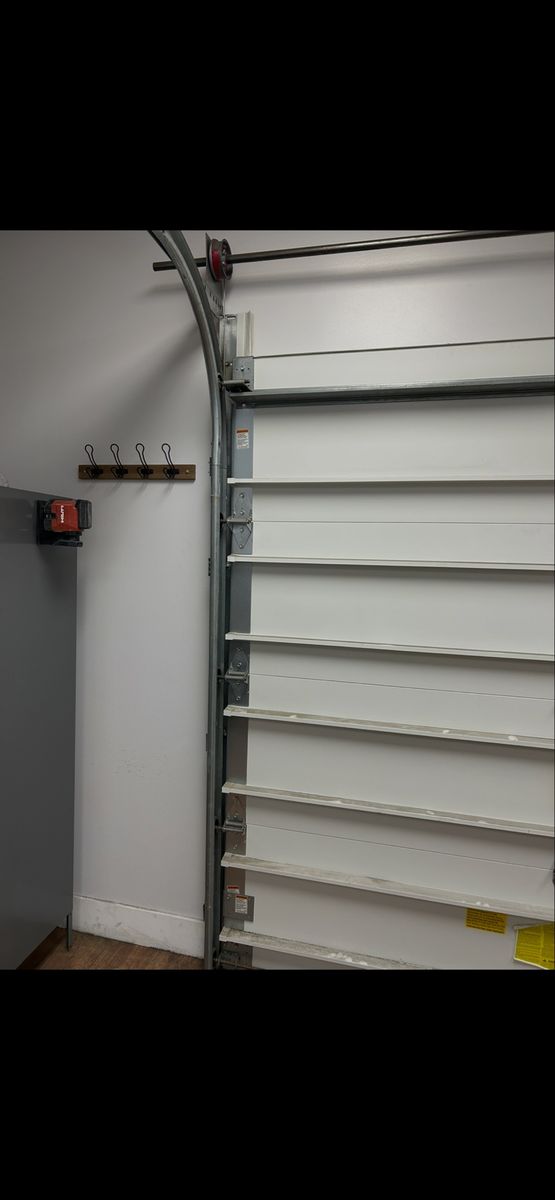 Roll up garage door
