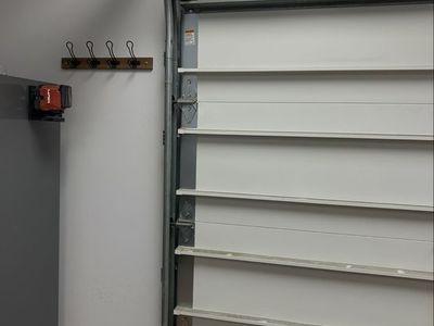 Roll up garage door