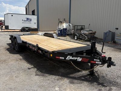 7x20 Liberty LE I-Beam Equipment Trailer - 15.4K GVWR -