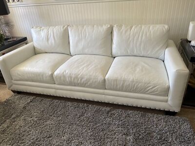 high quality leather sofa and chair