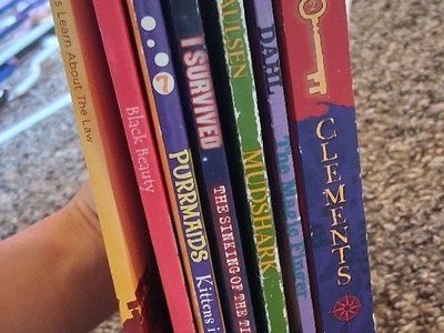 Children's Chapter Book Bundle Lot of 7 - I Survived, Dahl, Clements, Tuttle Twins