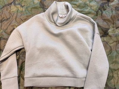 Republic Cable Knit Sweater - Cream