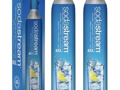 Two Soda stream co2 blue unopened