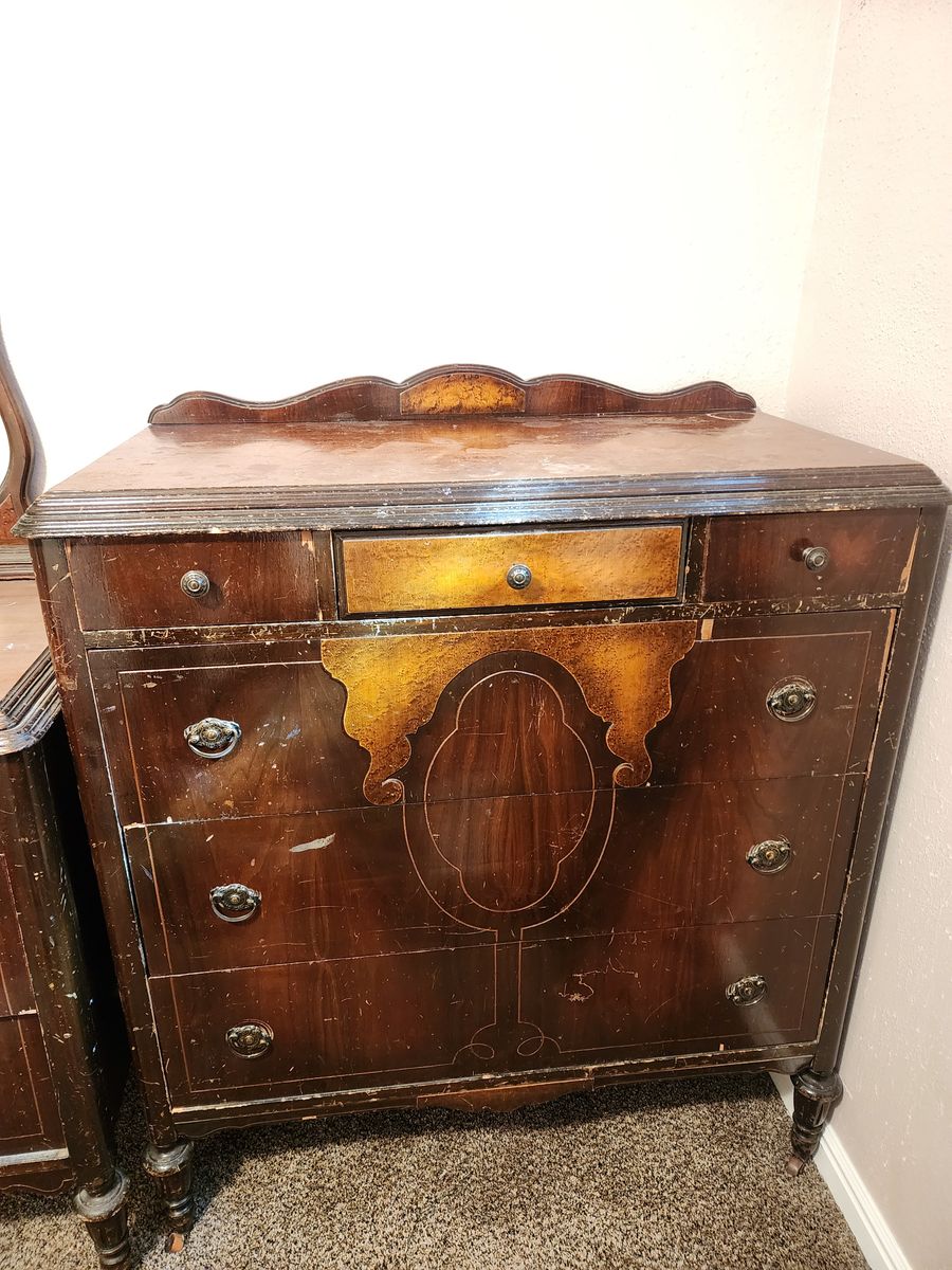 Antique Dresser & Chest of Drawers - Estate Sale