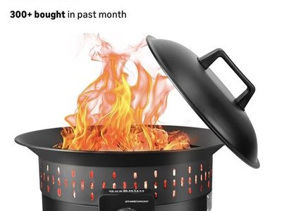 GasBRUH Outdoor Propane Fire Pit