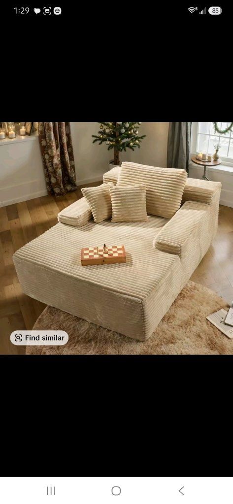 New boneless sofa lounge.