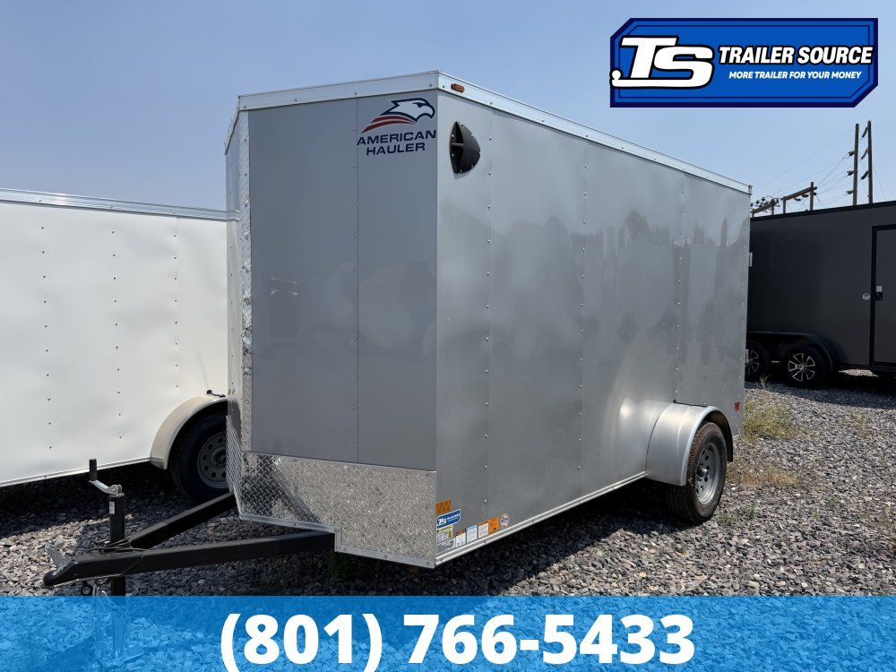 6x12 American Hauler Arrow Deluxe Enclosed Cargo Trailer - 6'6" Interior - 3.5K GVWR -