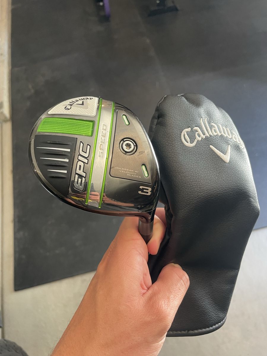 Callaway Epic Speed 3-Wood Golf Club with HZRDUS Smoke Shaft - Right Handed