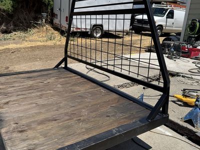 Flatbed deck.