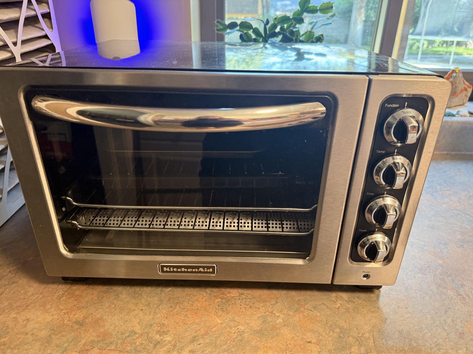 KitchenAid Digital Countertop Toaster Oven, Stainless Steel - Convection Bake, Toast, Broil
