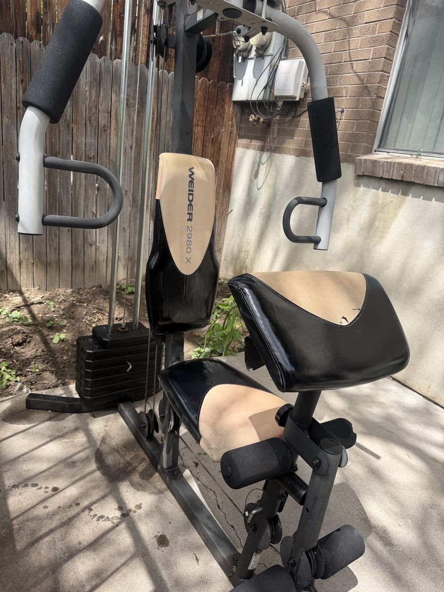 Weider 2980 X Weight System / Home Gym – Complete & Fully Functional