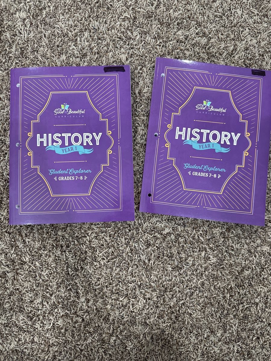 Good and Beautiful History Year 1 Student Explorer