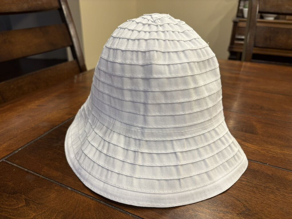 White NYC Underground Bucket Hat