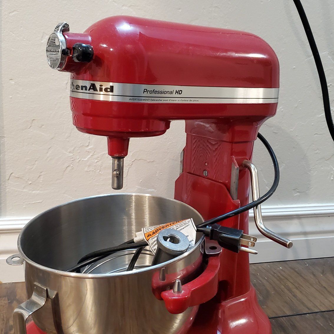 red kitchen aid