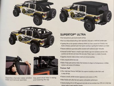 Jeep JL Top supertop Ultra For a 2018- 2025
