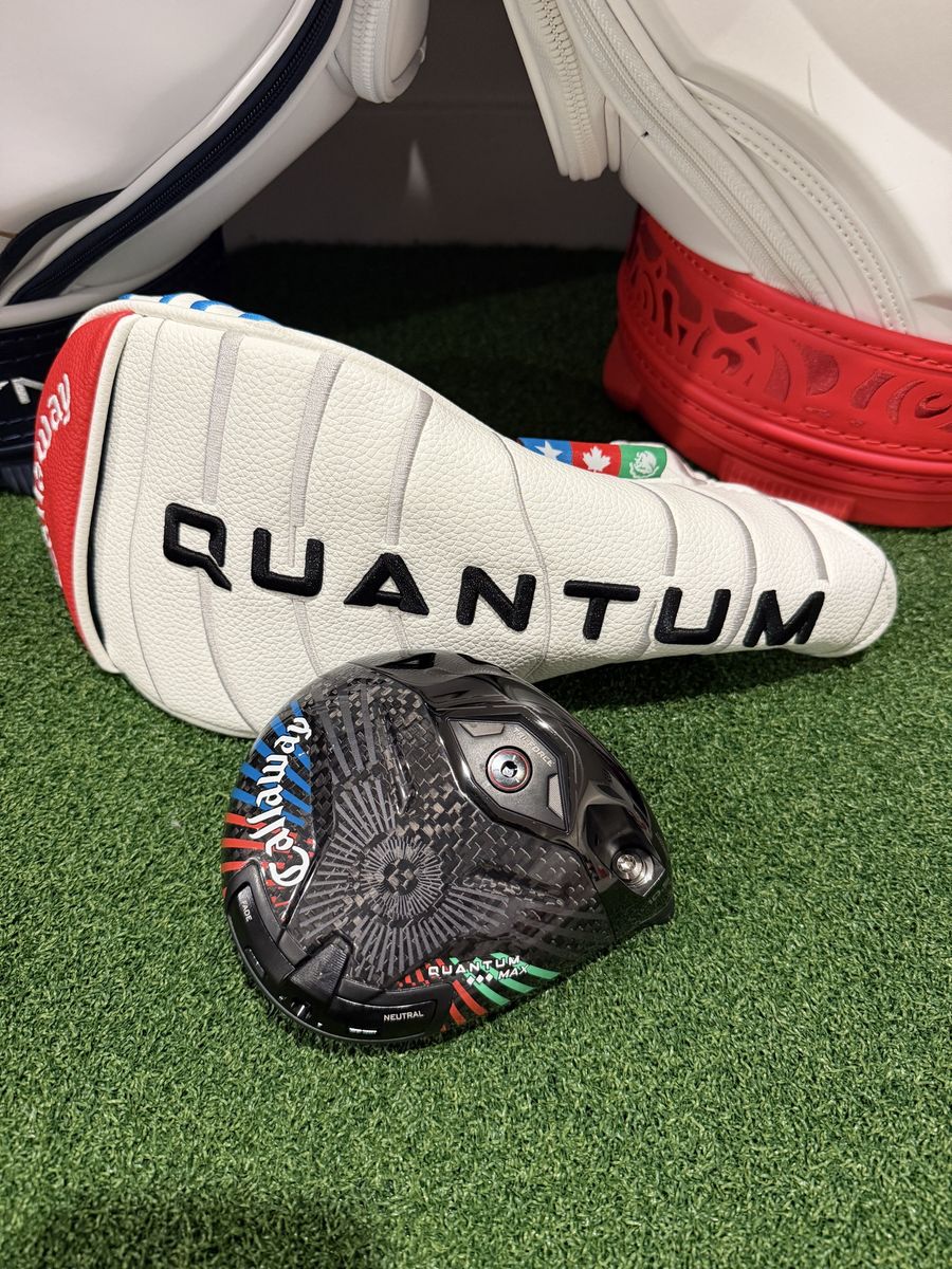 2026 Callaway Quantum TD Max World Cup Edition 10.5* Stadium Glow Driver Head & Head Cover