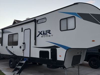 2022 XLR Micro Boost Toy Hauler 335LRLE - Salvage Title
