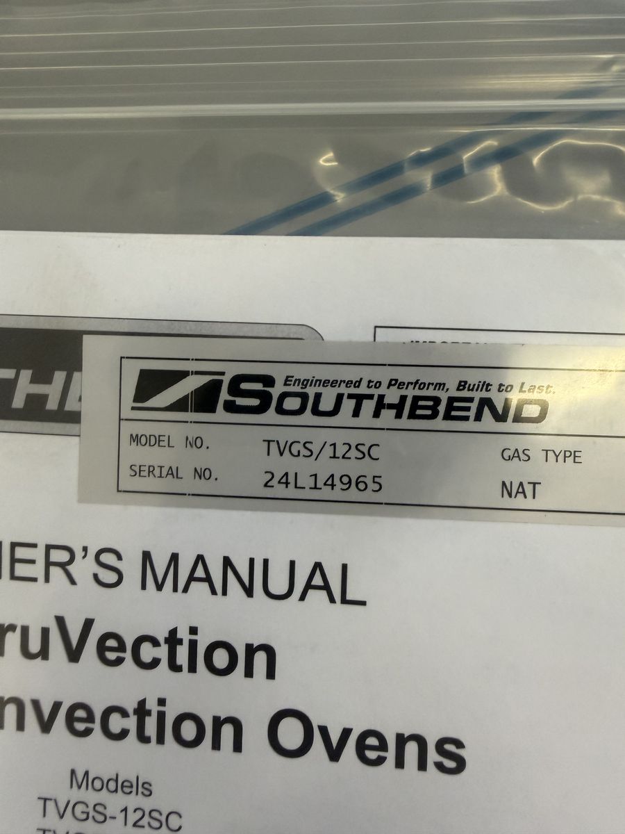 Convection Oven SouthBend