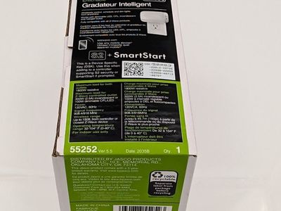 JASCO PLUG-IN SMART DIMMER Z-WAVE PLUS S2 SECURITY