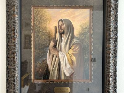 Framed Jesus Print “Loving Savior”