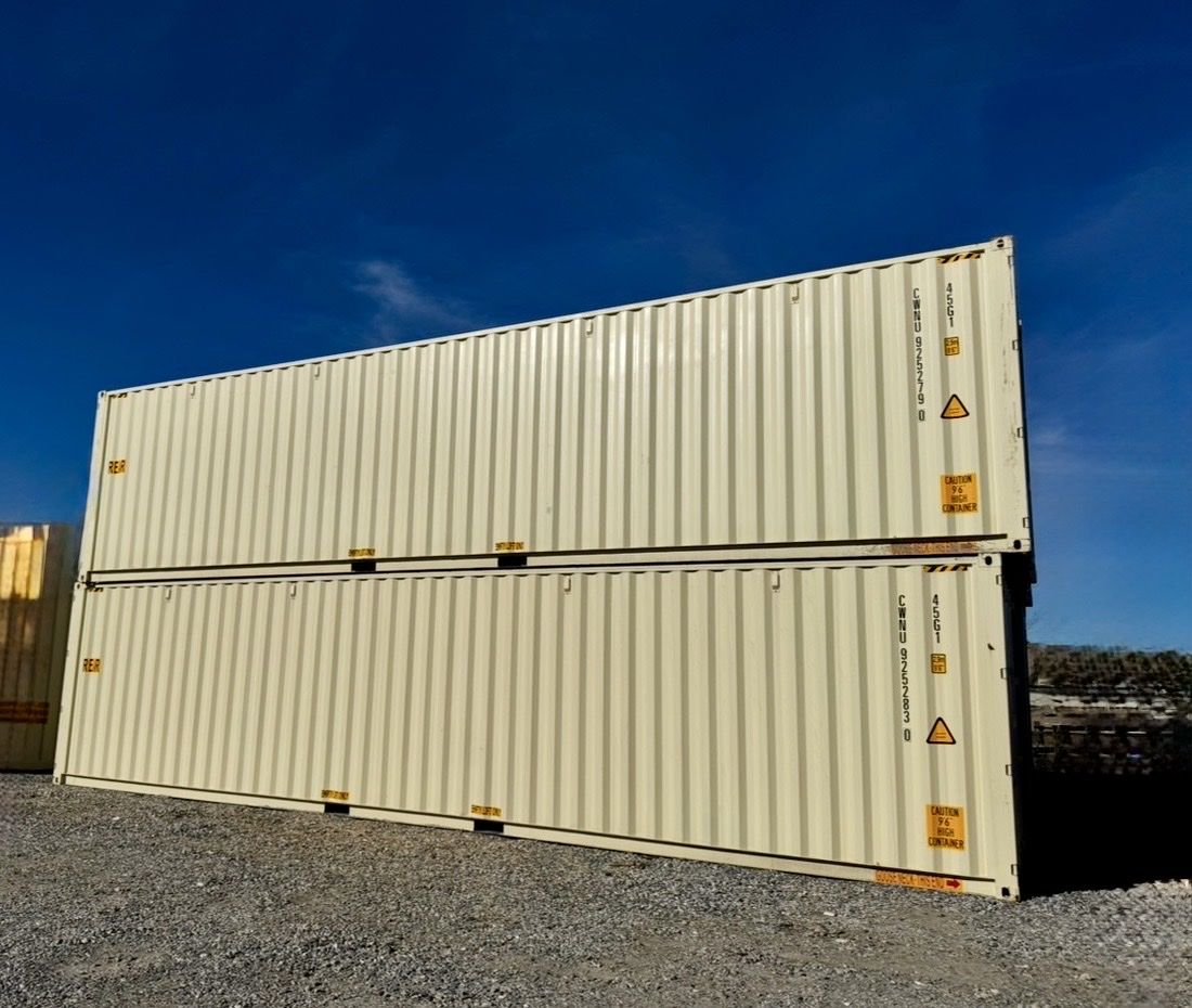 Shipping Container 8x40 9’6 one trip New