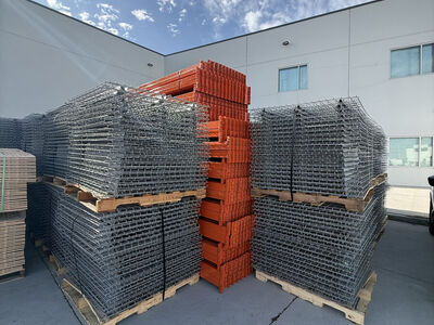 Wire Decking (Used) in multiple sizes for Pallet Racks