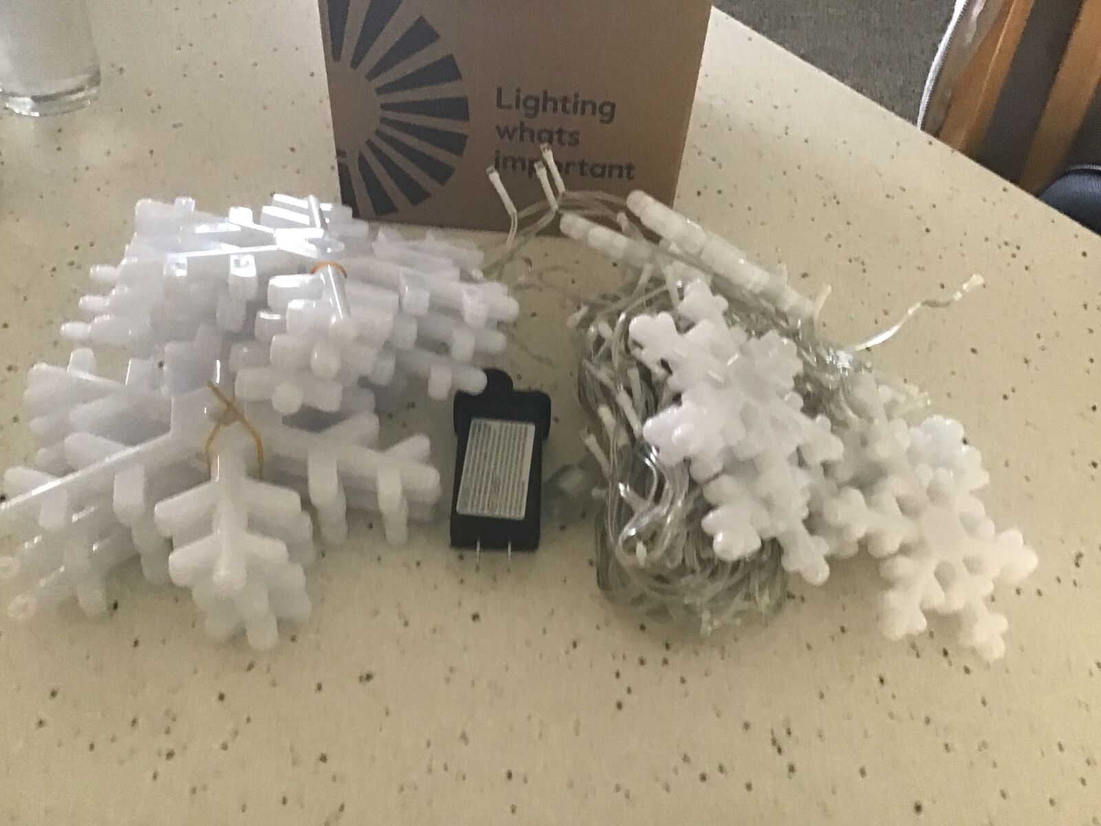 LED Icicle String Lights