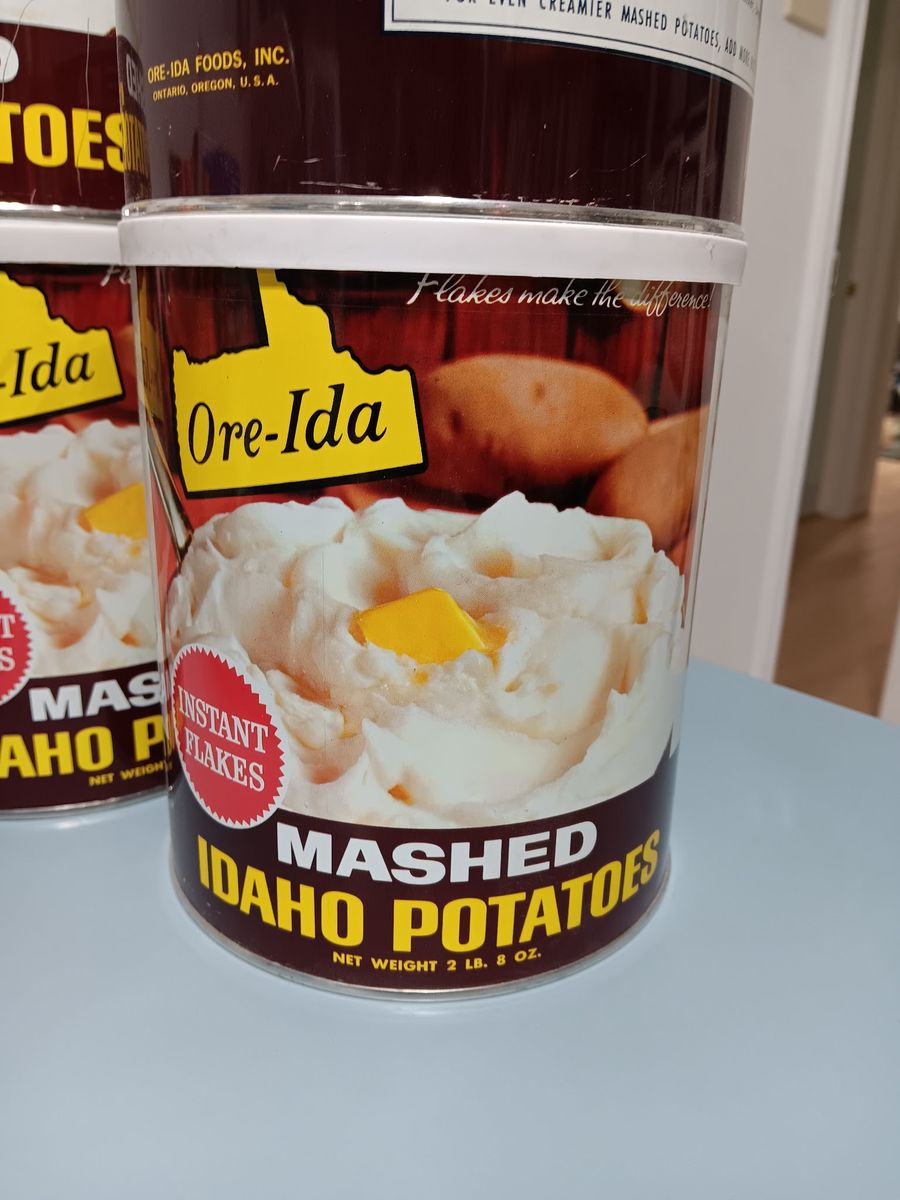 Mashed potato flakes