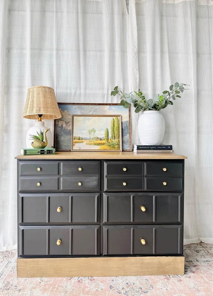Modern Boho Chic 6 Drawer Dresser | Boho 6 Drawer Chest | Modern Dresser #3