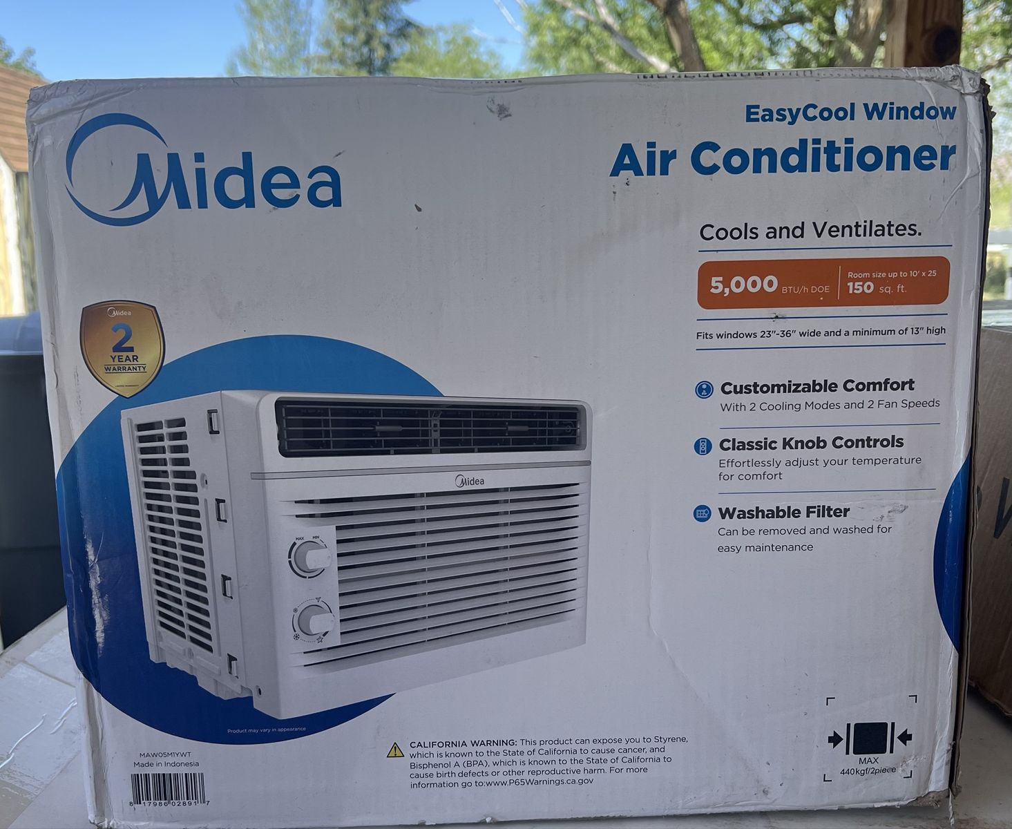 Midea window air conditioner