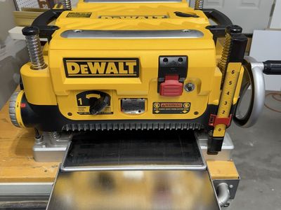 Dewalt bench planer