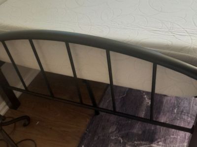 Newish Twin mattress and frame