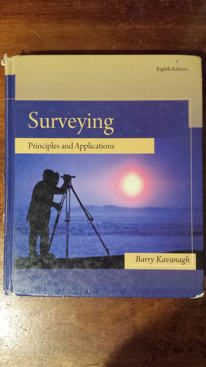 Surveying – Principles and Applications (8th Edition - Hardcover)