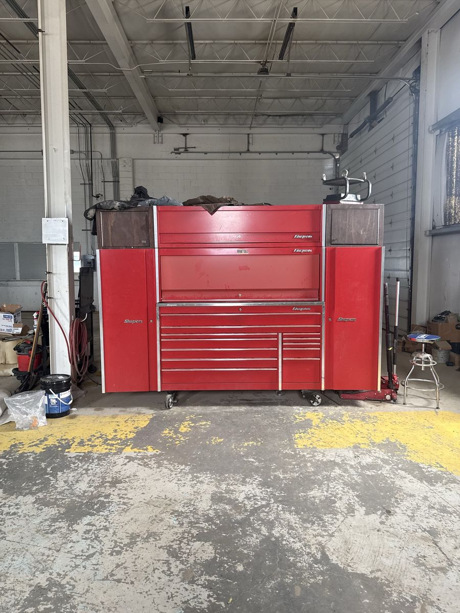 Snap on tool box