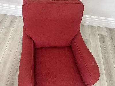 Red Sitting Chair