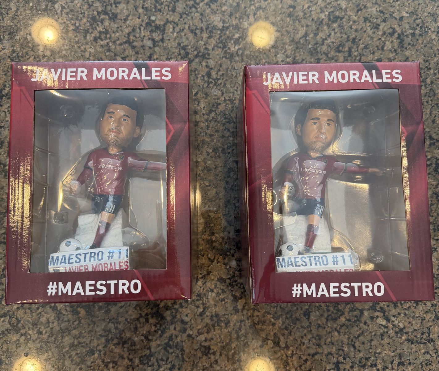 RSL Javier Morales #11 #Maestro Bobbleheads