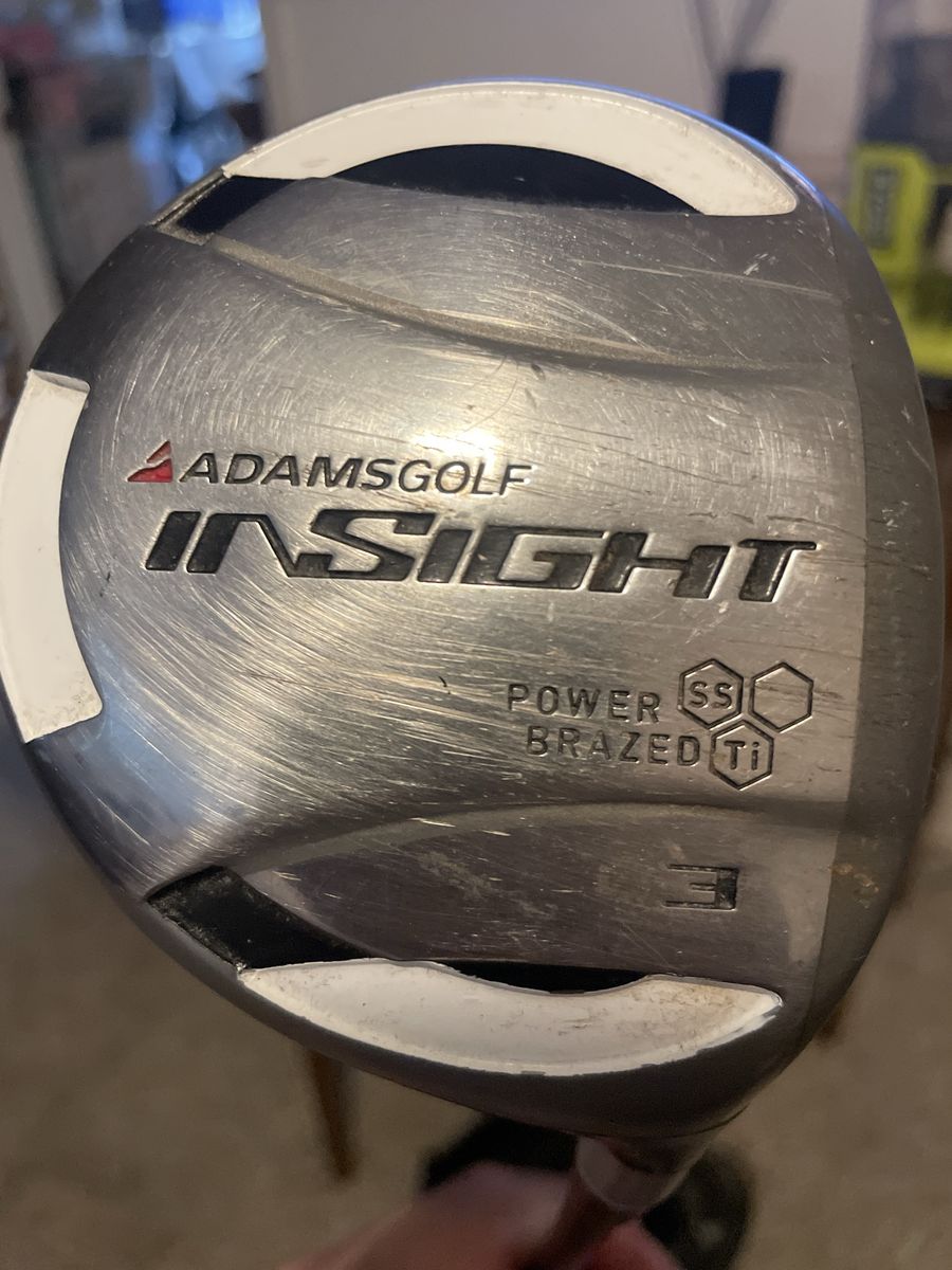 Adams Golf Insight Power Brazed Ti 3 Wood - Regular Flex Speedline Shaft