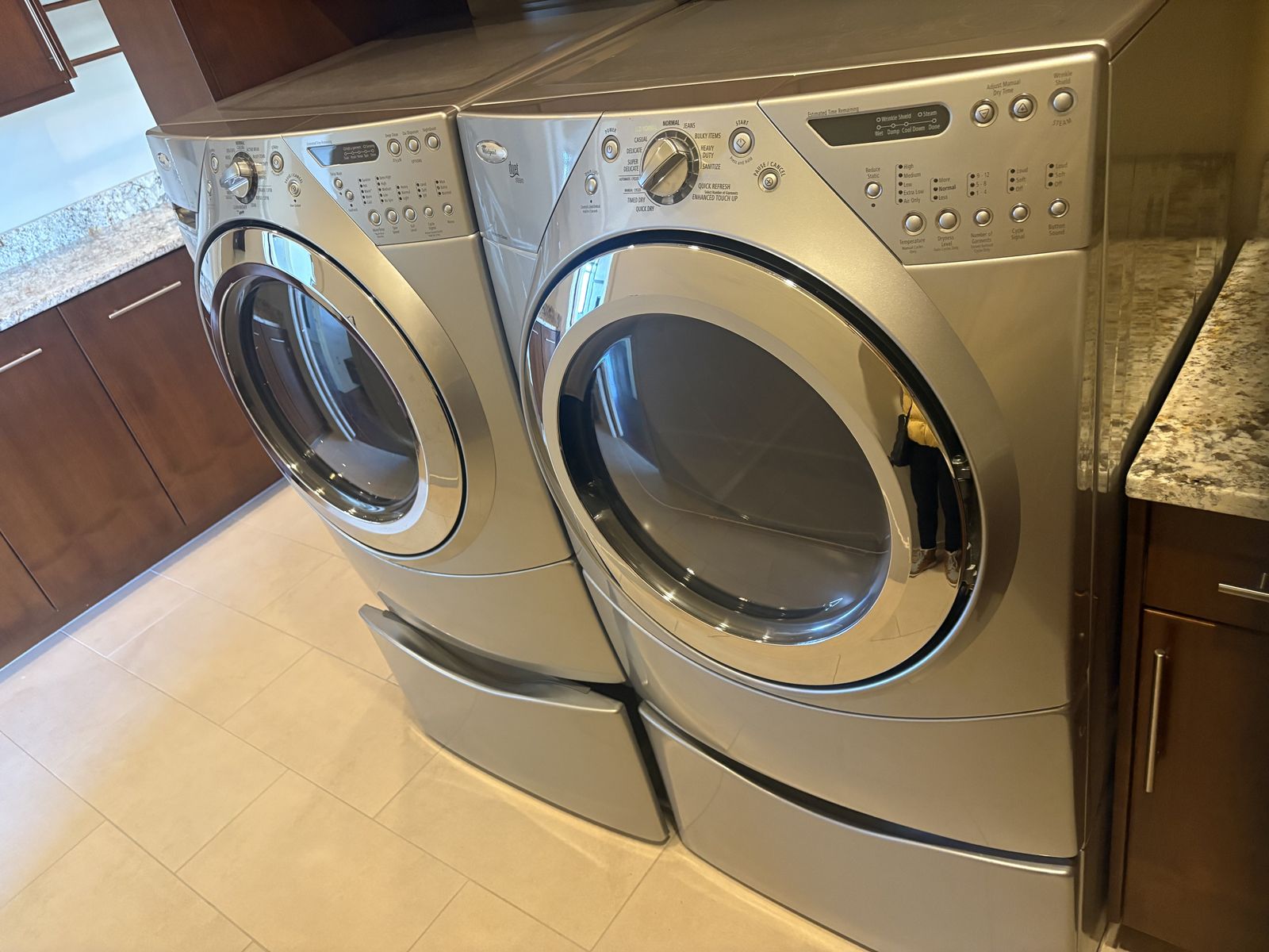 Whirlpool Washer & Dryer front loaders