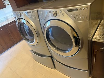 Whirlpool Washer & Dryer front loaders