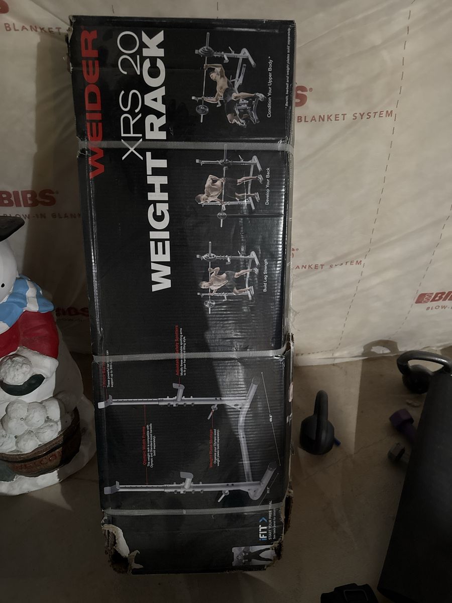Weider XRS 20 Weight Rack New in Box