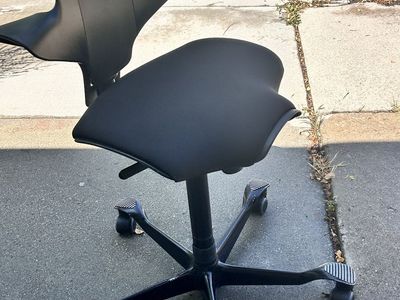 Hag Capisco Norway Ergonomic Office Chair Saddle Adjustable Black