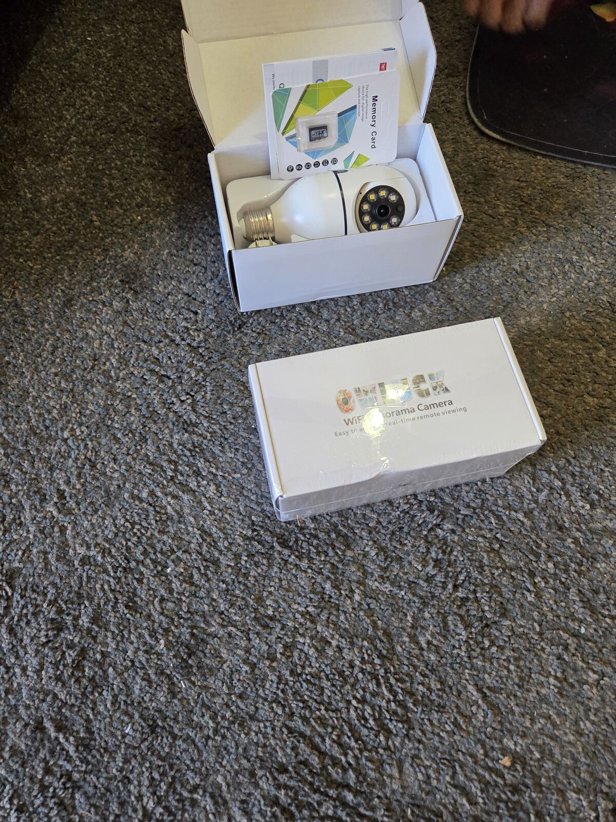 Many different styles of home security cameras