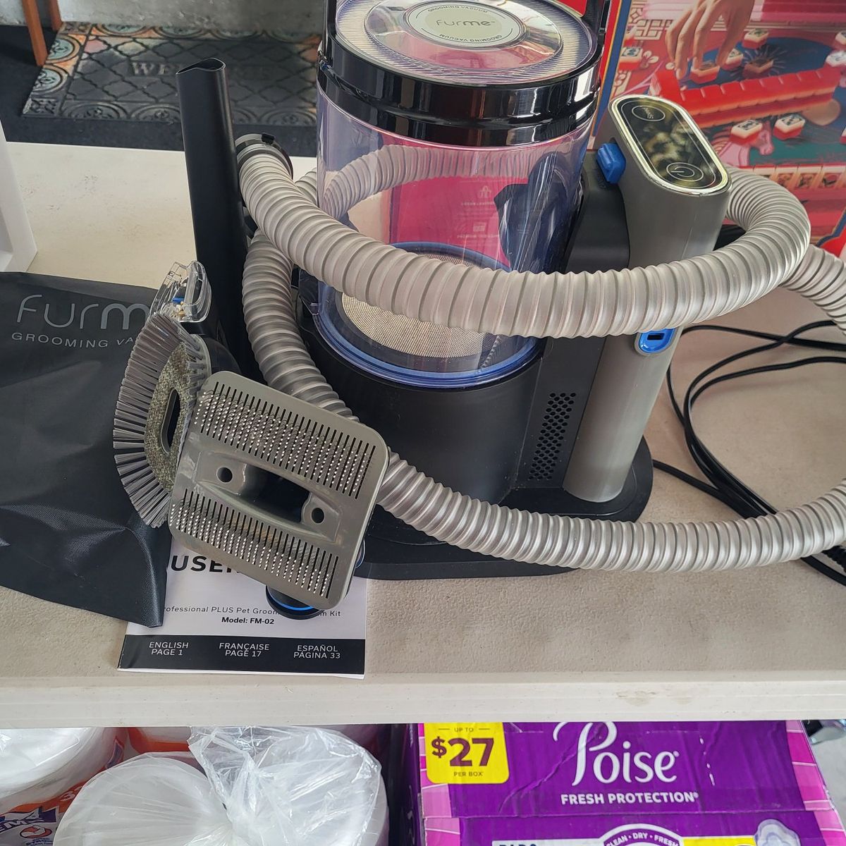 FurMe Deluxe Dog Grooming Vacuum