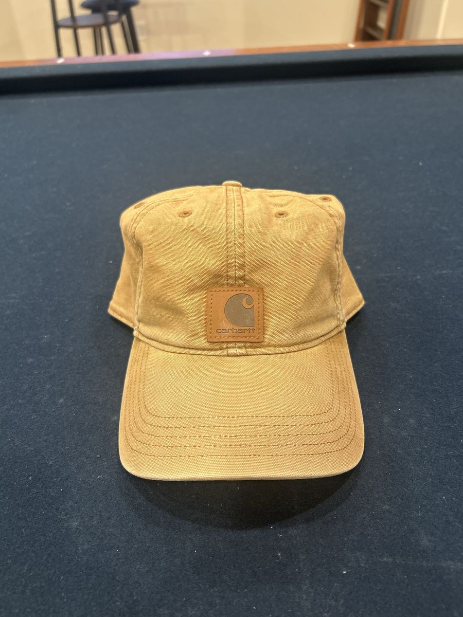 Carhartt Brown Canvas Workwear Baseball Cap Adjustable Strapback Hat