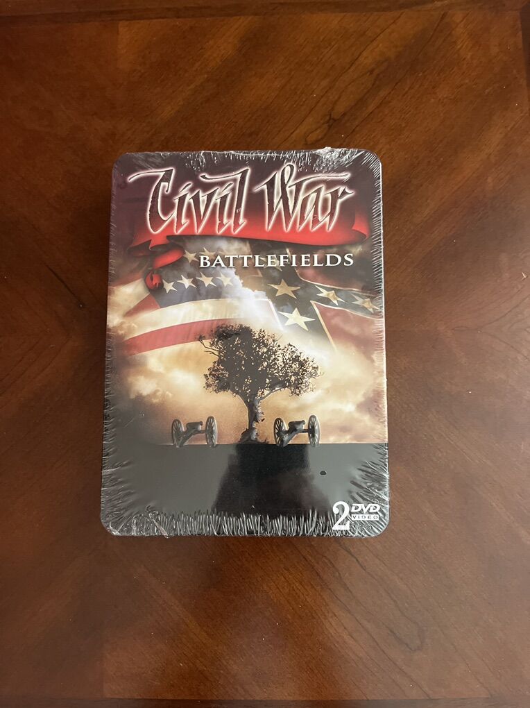NEW Civil War Battlefields Set Of 2 DVDs.