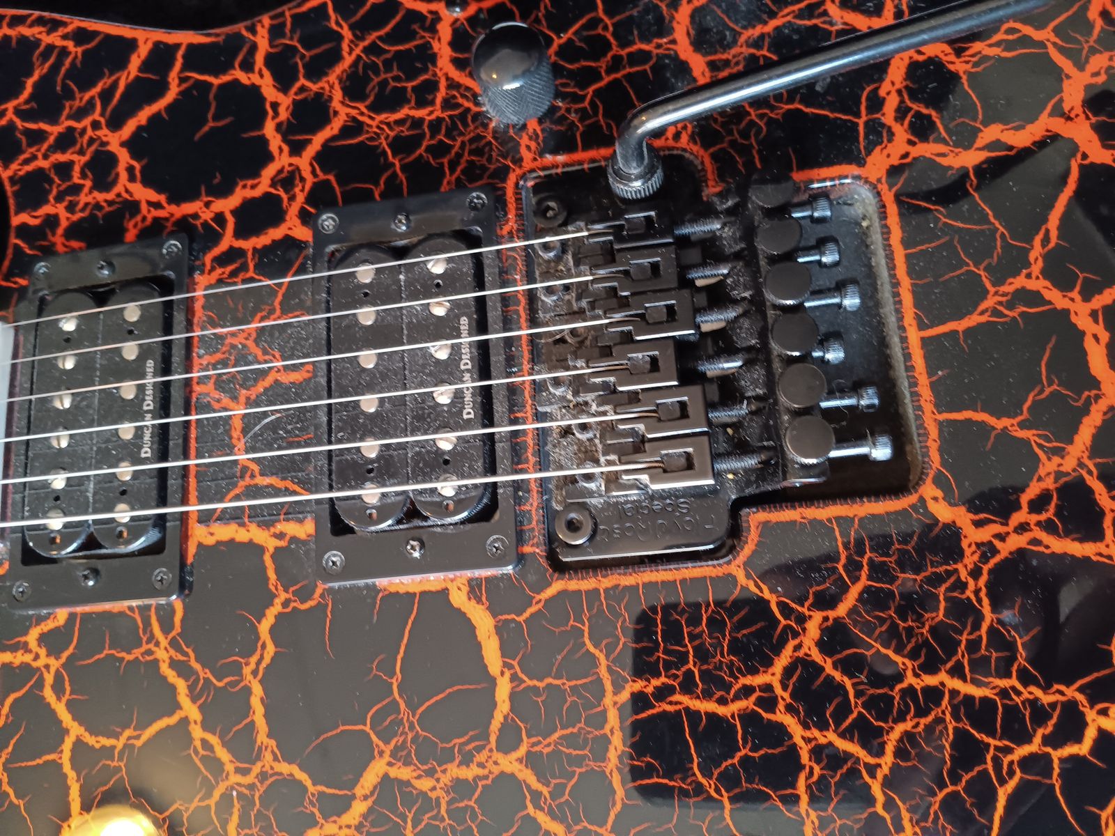 Jackson guitar and case