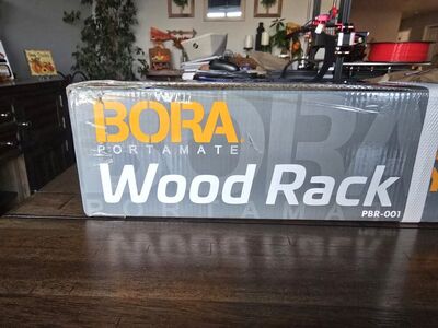 BORA WOOD RACK - NEW I. BOX