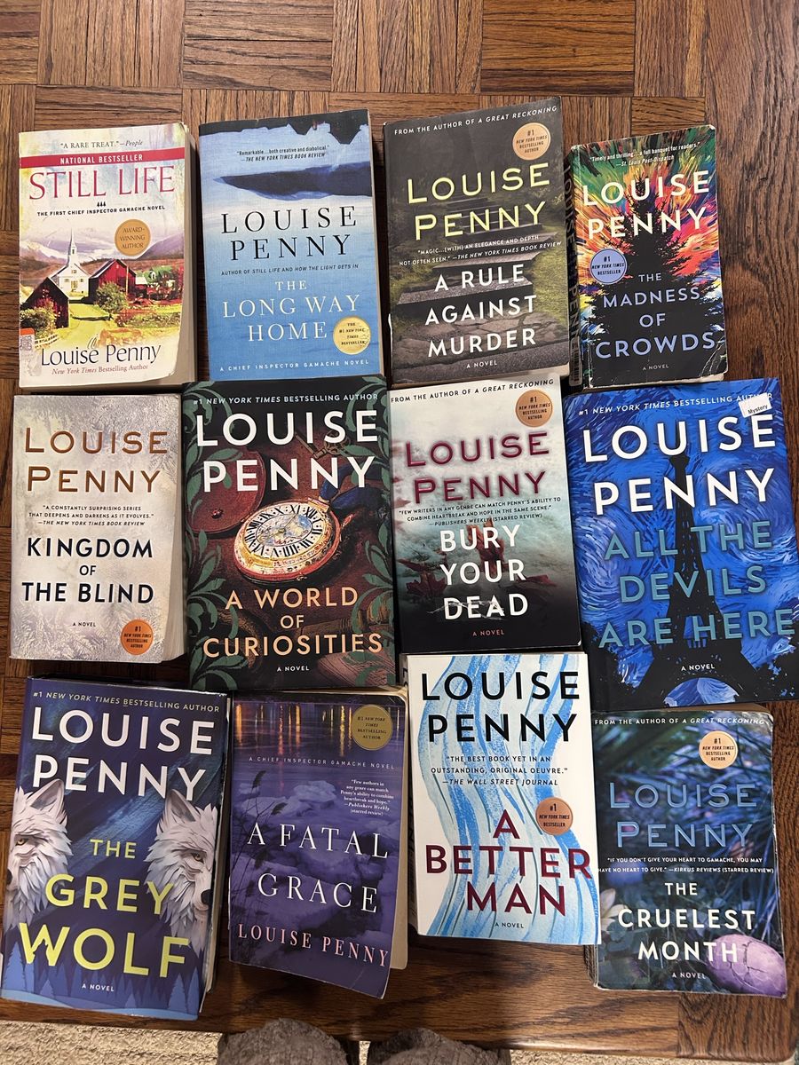 Louise Penny mystery books